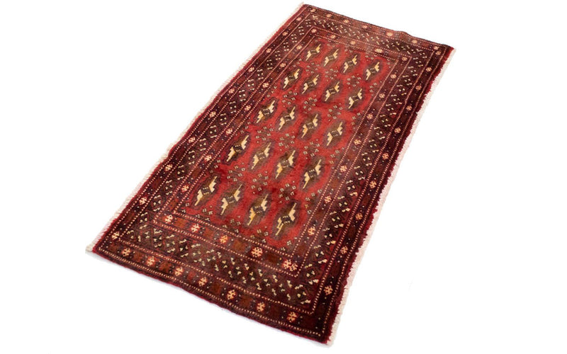 トルカマン絨毯 130x60cm - ペルシャ絨毯