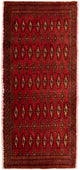 トルカマン絨毯 130x60cm - ペルシャ絨毯