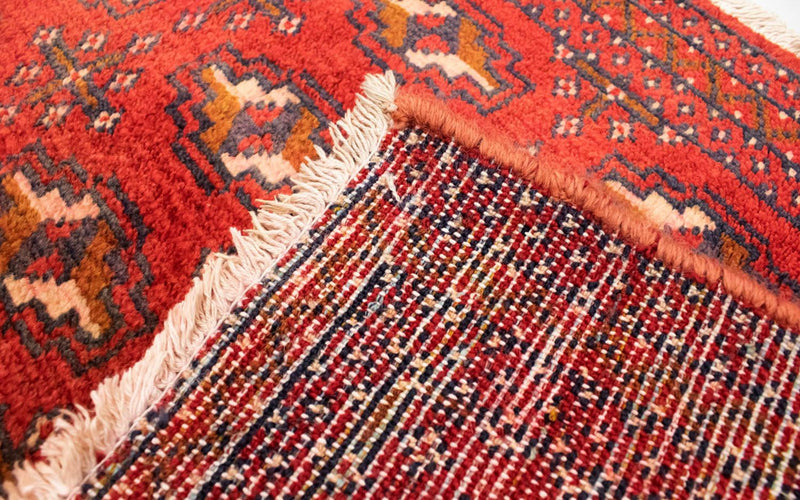 トルカマン絨毯 130x60cm - ペルシャ絨毯