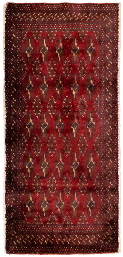 トルカマン絨毯 60x130cm - ペルシャ絨毯