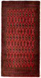 トルカマン絨毯 130x60cm - ペルシャ絨毯