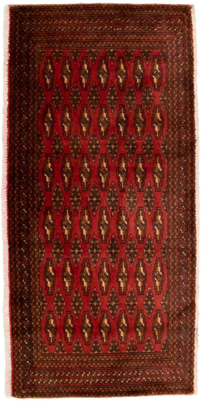 トルカマン絨毯 60x130cm - ペルシャ絨毯