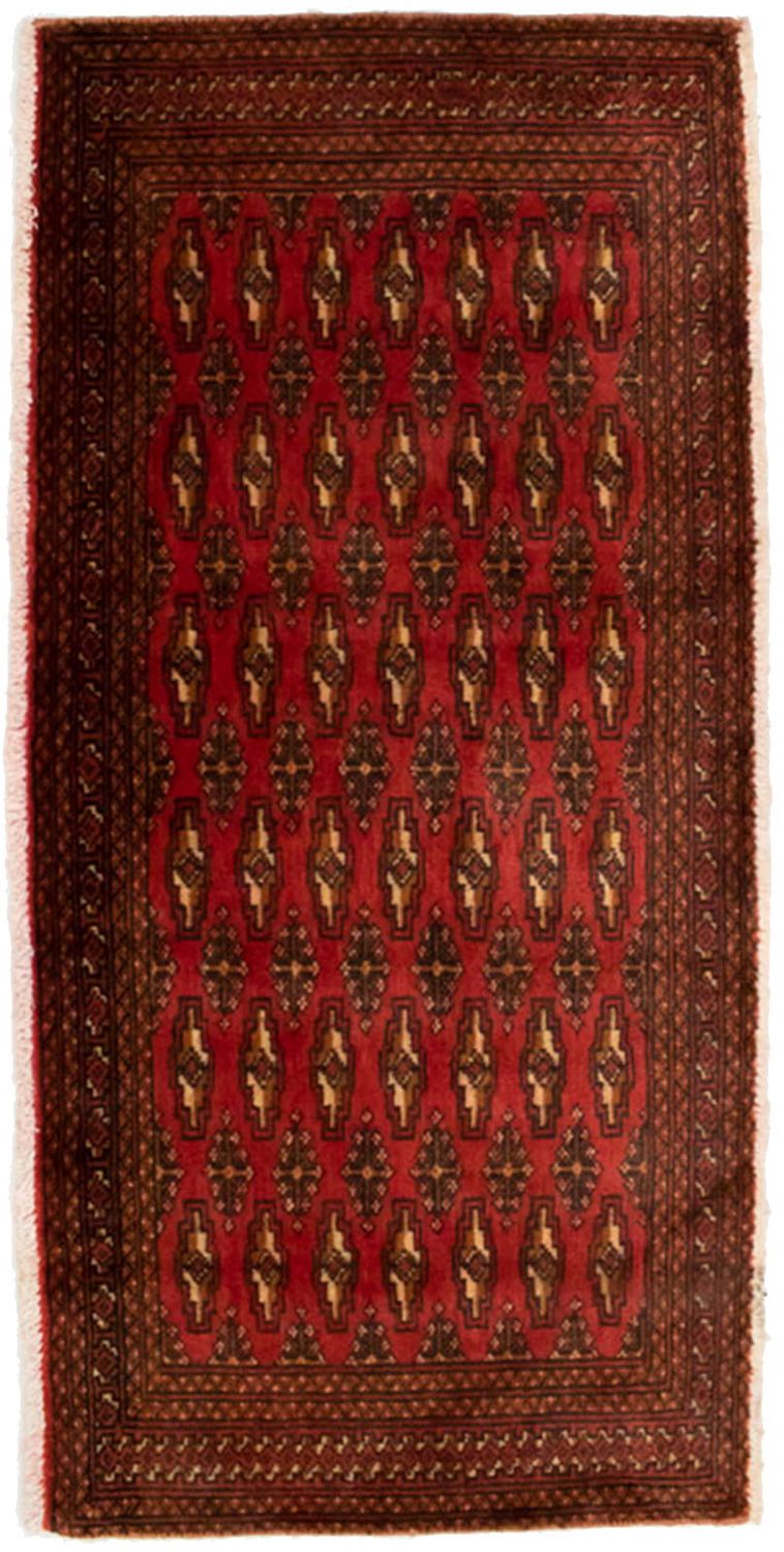 トルカマン絨毯 130x60cm - ペルシャ絨毯