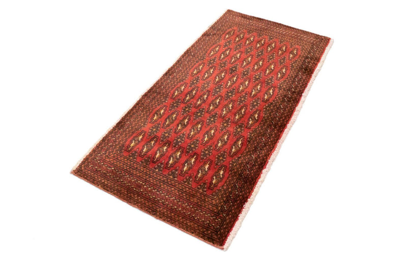 トルカマン絨毯 130x60cm - ペルシャ絨毯