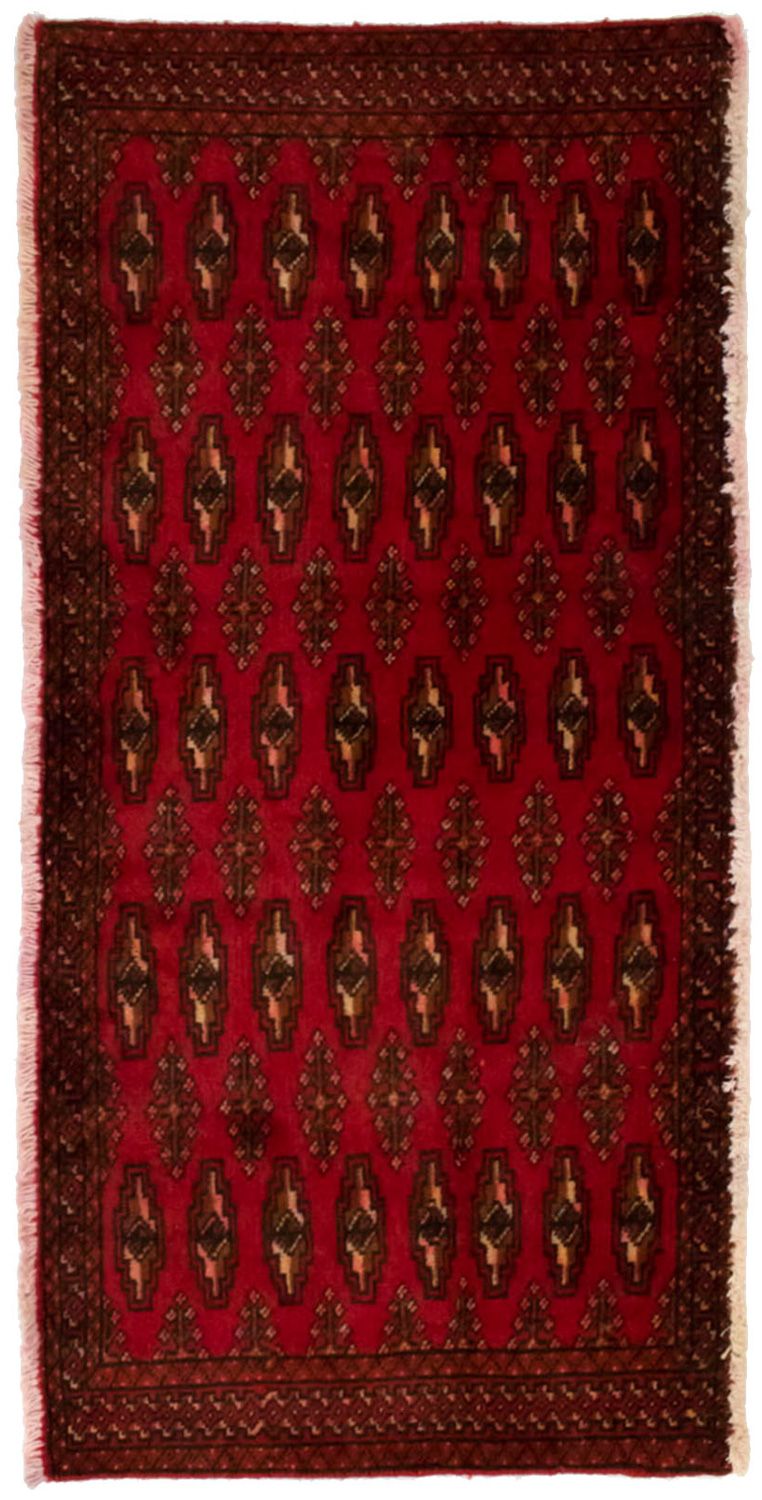 トルカマン絨毯 130x60cm - ペルシャ絨毯