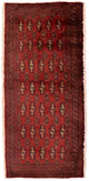 トルカマン絨毯 130x60cm - ペルシャ絨毯