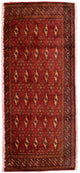 トルカマン絨毯 130x60cm - ペルシャ絨毯
