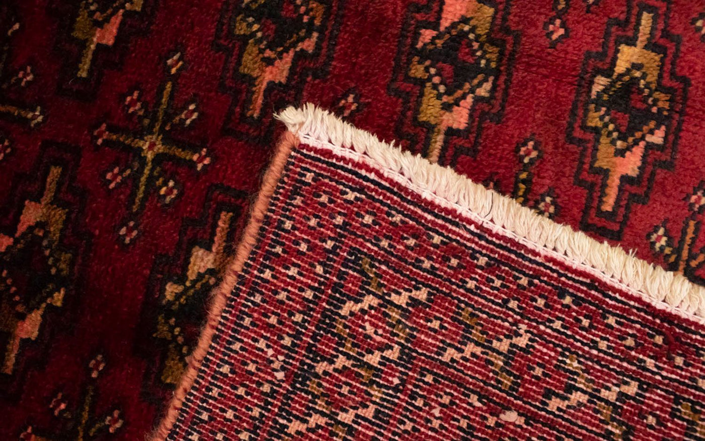 トルカマン絨毯 130x60cm - ペルシャ絨毯