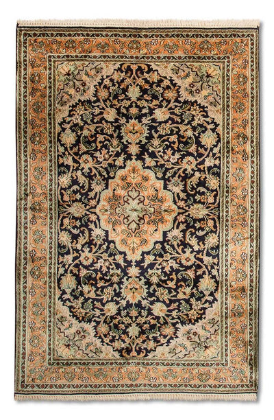 カシミールシルク 絨毯 95x156cm - オリエンタル絨毯