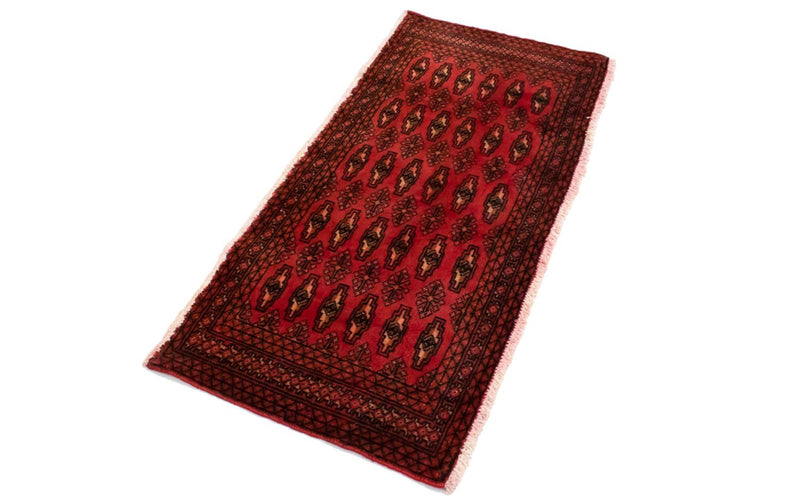 トルカマン絨毯 130x60cm - ペルシャ絨毯