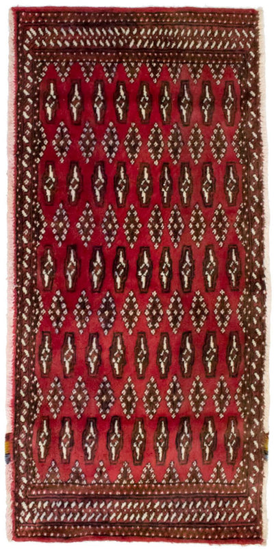 トルカマン絨毯 60x130cm - ペルシャ絨毯