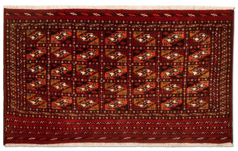 トルカマン絨毯 115x67cm - ペルシャ絨毯