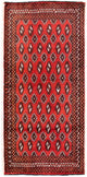 トルカマン絨毯 130x60cm - ペルシャ絨毯