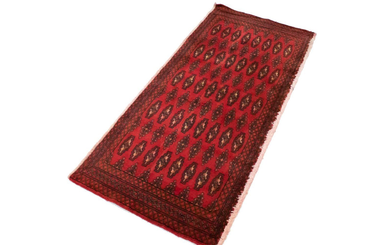 トルカマン絨毯 130x60cm - ペルシャ絨毯
