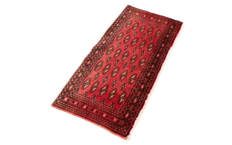トルカマン絨毯 100x50cm - ペルシャ絨毯