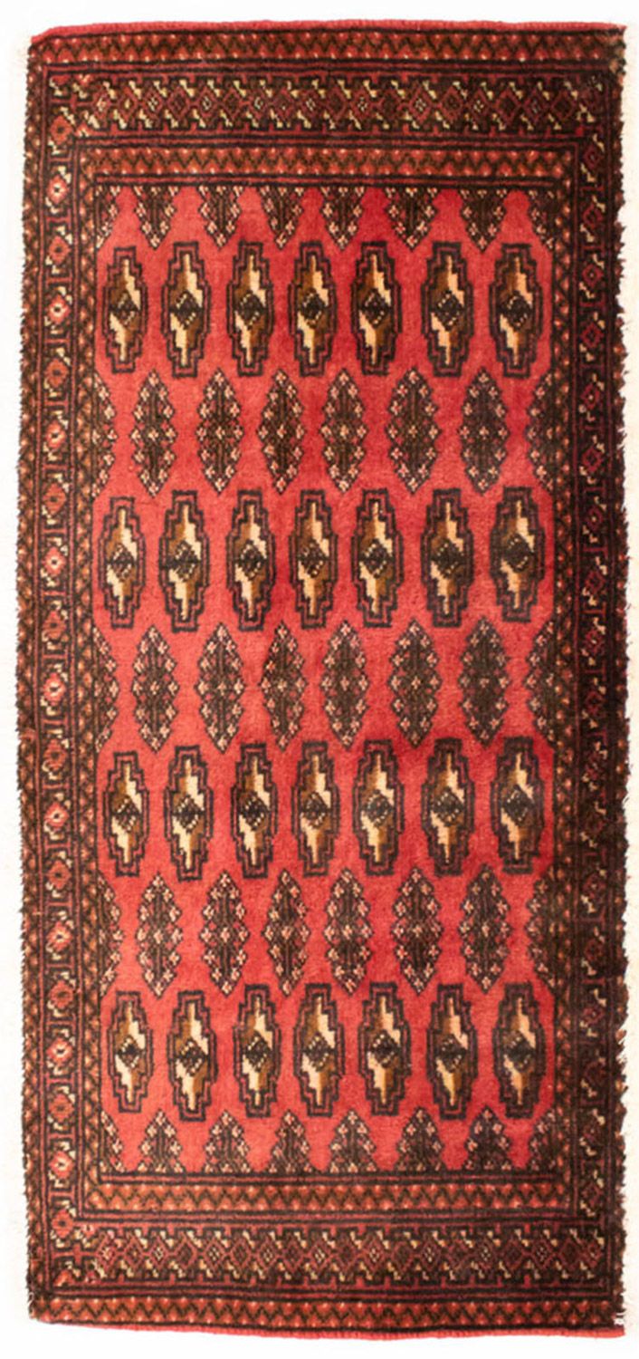 トルカマン絨毯 100x50cm - ペルシャ絨毯