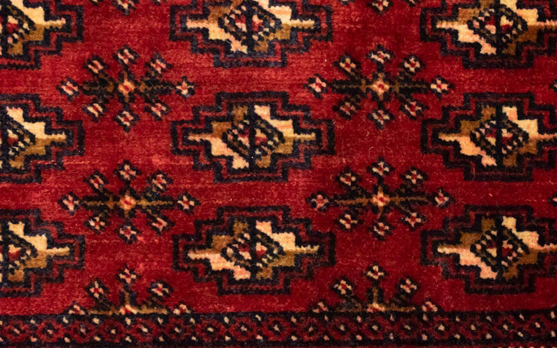 トルカマン絨毯 100x50cm - ペルシャ絨毯
