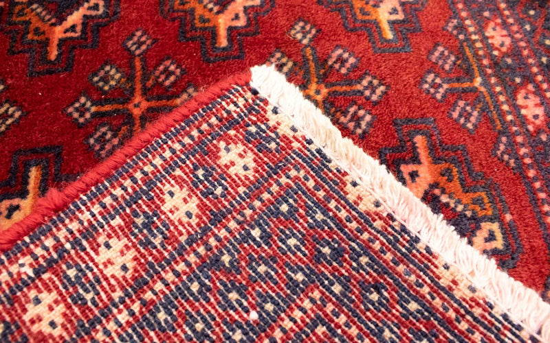 トルカマン絨毯 100x50cm - ペルシャ絨毯