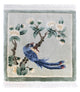 中国シルク 絨毯 31x31cm - オリエンタル絨毯