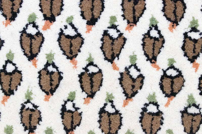 ウールラグ 90x60cm - ウールラグ