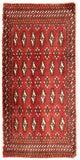 トルカマン絨毯 100x50cm - ペルシャ絨毯