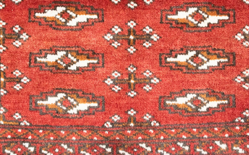 トルカマン絨毯 100x50cm - ペルシャ絨毯