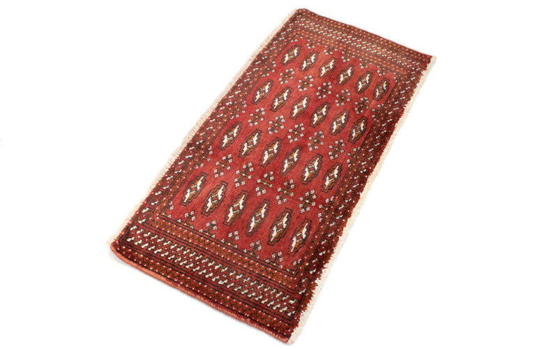 トルカマン絨毯 100x50cm - ペルシャ絨毯