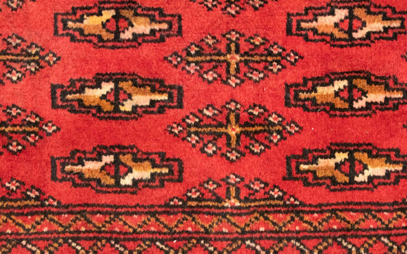 トルカマン絨毯 100x50cm - ペルシャ絨毯