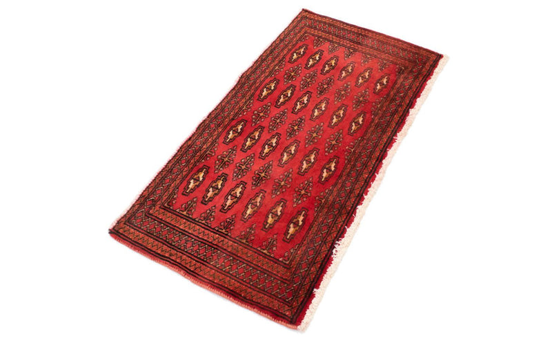 トルカマン絨毯 100x50cm - ペルシャ絨毯