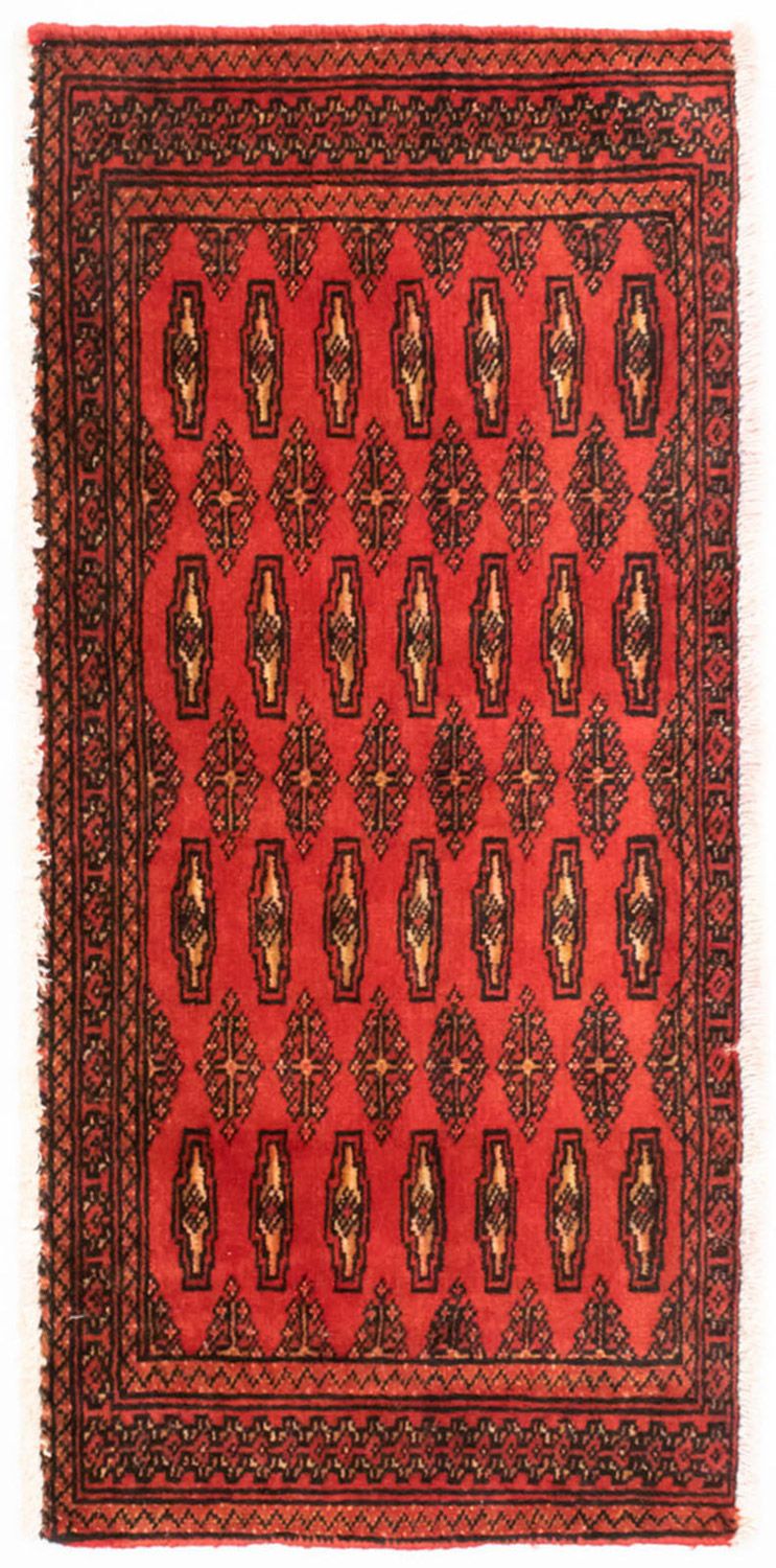 トルカマン絨毯 100x50cm - ペルシャ絨毯