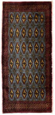トルカマン絨毯 130x60cm - ペルシャ絨毯