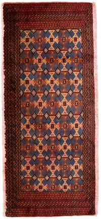 トルカマン絨毯 130x60cm - ペルシャ絨毯 – product image