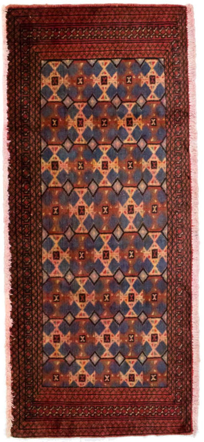 トルカマン絨毯 60x130cm - ペルシャ絨毯