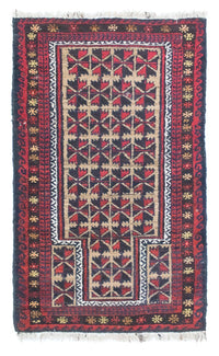 バルーチ絨毯 129x78cm - オリエンタル絨毯 – product image