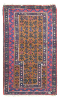 バルーチ絨毯 140x76cm - オリエンタル絨毯 – product image