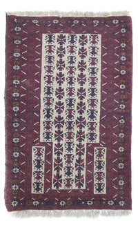 バルーチ絨毯 136x81cm - オリエンタル絨毯 – product image