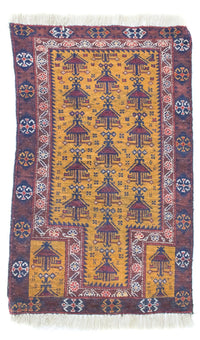 バルーチ絨毯 131x74cm - オリエンタル絨毯 – product image
