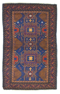 バルーチ絨毯 137x81cm - オリエンタル絨毯 – product image