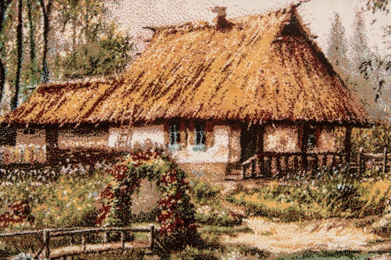 絵画絨毯 110x60cm - オリエンタル絨毯