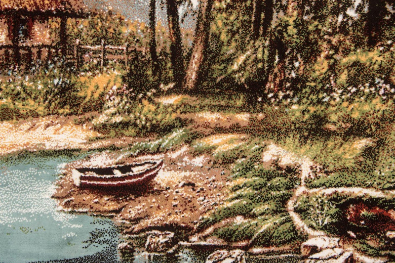 絵画絨毯 110x60cm - オリエンタル絨毯