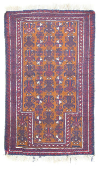 バルーチ絨毯 138x85cm - オリエンタル絨毯 – product image