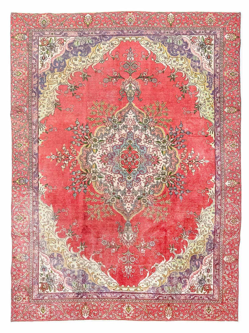タブリーズ 絨毯 375x275cm - ペルシャ絨毯