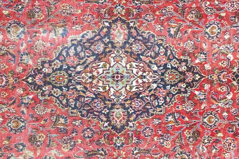 カシャーン 絨毯 380x282cm - ペルシャ絨毯
