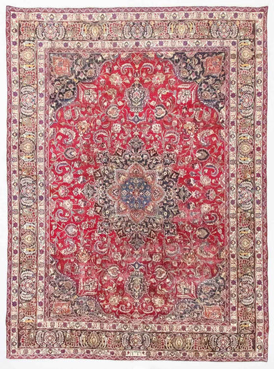 カシャーン 絨毯 282x377cm - ペルシャ絨毯