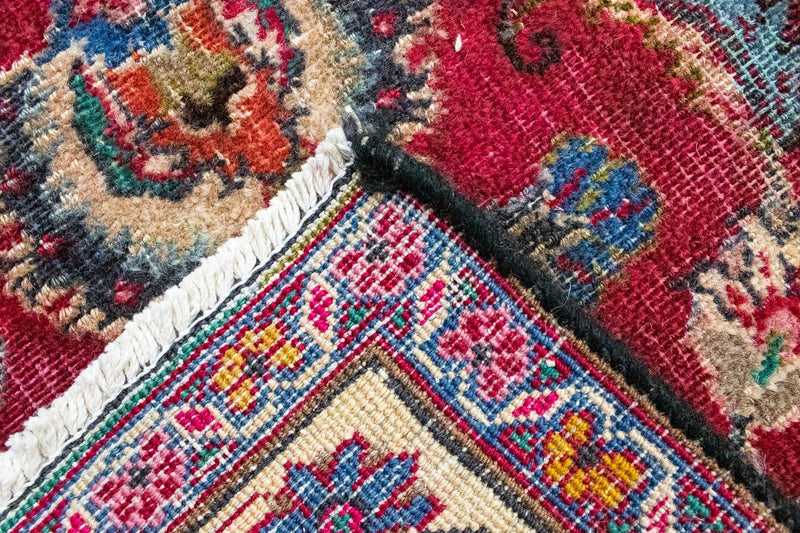 カシャーン 絨毯 377x282cm - ペルシャ絨毯