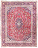 カシャーン 絨毯 367x282cm - ペルシャ絨毯