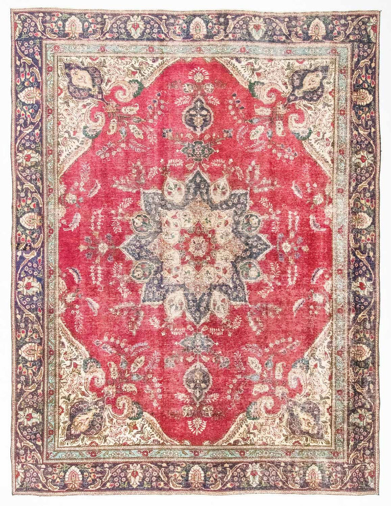 タブリーズ 絨毯 370x266cm - ペルシャ絨毯