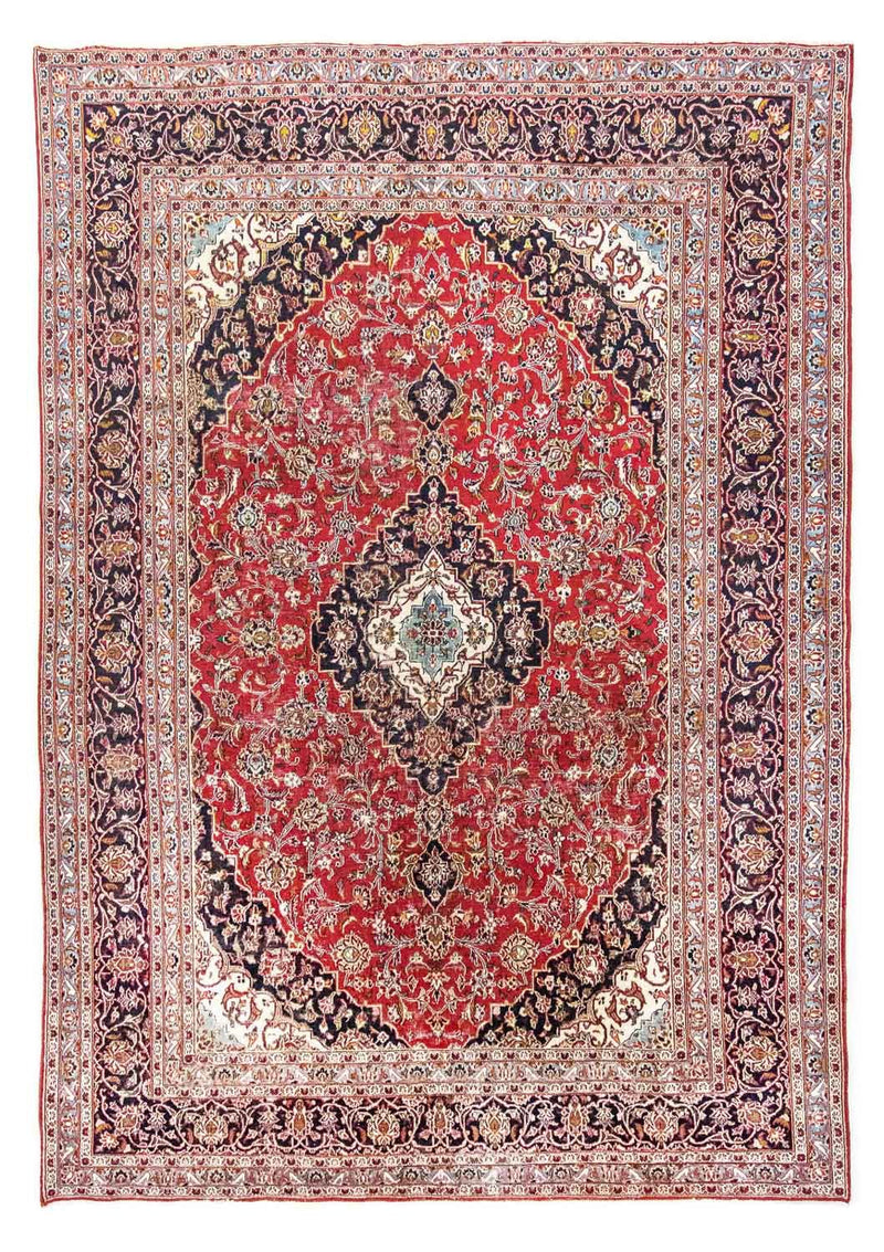 カシャーン 絨毯 337x241cm - ペルシャ絨毯