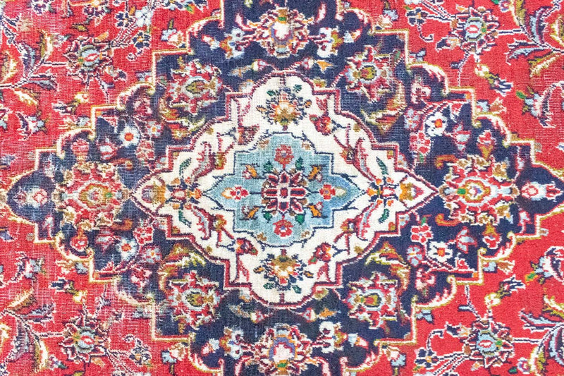 カシャーン 絨毯 337x241cm - ペルシャ絨毯