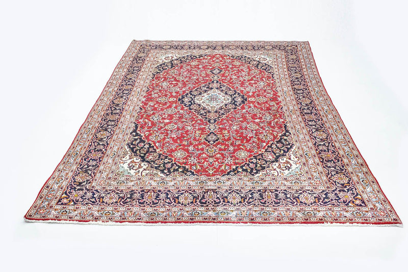 カシャーン 絨毯 337x241cm - ペルシャ絨毯